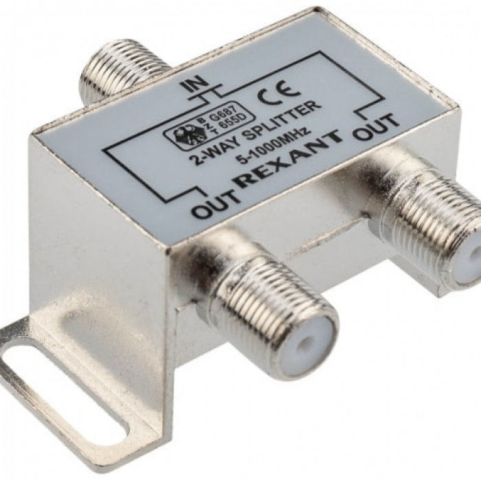 Rexant splitter (делитель) на 2TV 5-1000 MHz 05-6001