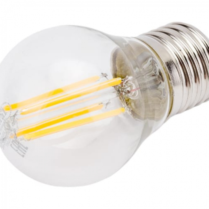 General филамент Шар E27 10W 2700K 2K 35x98 (нитевидная), прозр. 649909