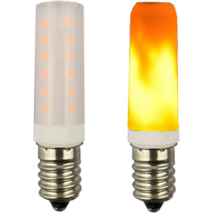 Ecola T25 1W E14 Flame имитация пламени 64x16 B4TF10ELC